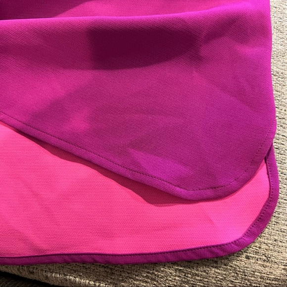 Tobi Fuchsia high choker neck shift dress size XS - Picture 6 of 7